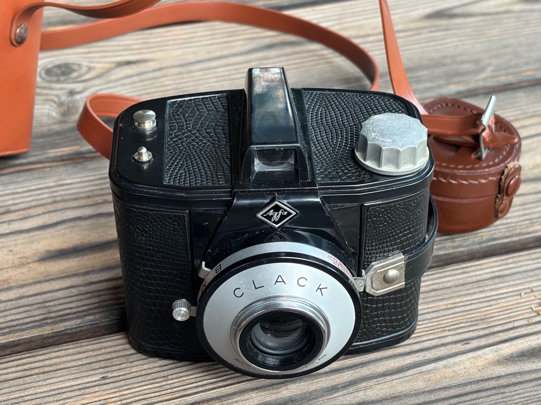 Agfa Fotocamera: antike Agfa CLACK Analog Kamera – Usato da Lüchingen venduto da Eeizo