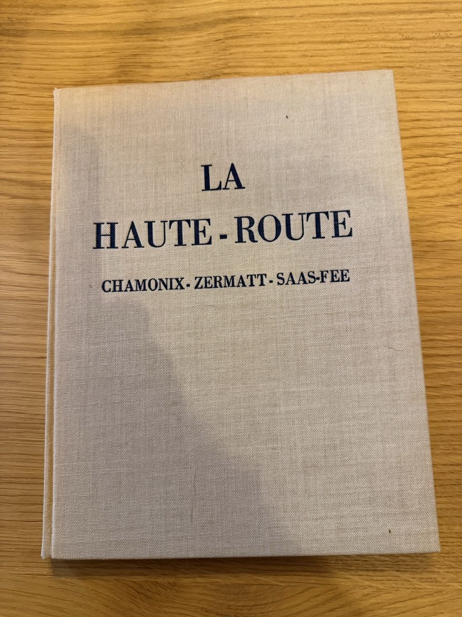 Libri: La Haute Route, André Roch – Usato da Martigny-Croix venduto da Gigivs