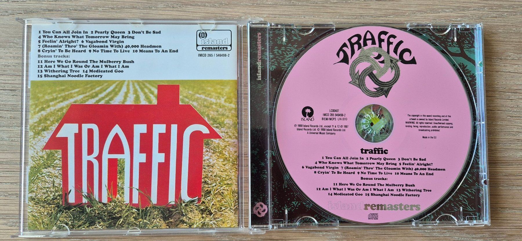 CD: Traffic – Usato da Zürich venduto da practicus 1