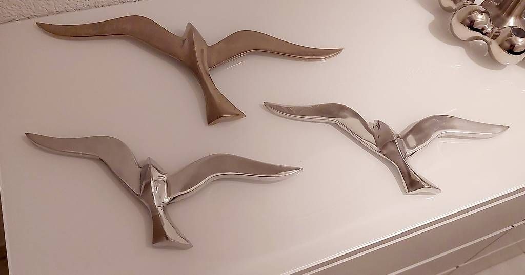 Tutte le decorazioni: 3 Vintage Vogel Wanddeko – Usato da Gwatt (Thun) venduto da ARC_TERYX 1
