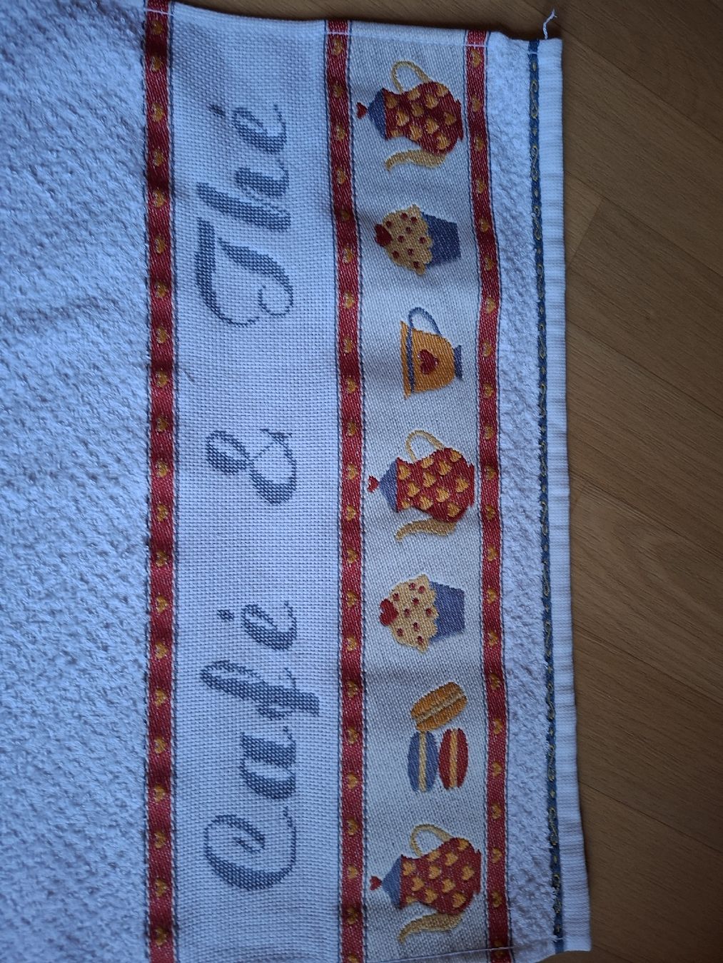 Strofinacci: linge brodé  – Nuovo e nell'imballaggio originale da Cournillens venduto da masoeur 1