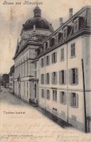 Menzingen, Töchter-Institut, gelaufen 1902