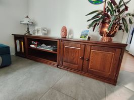 Massivholz‑Sideboard – 3‑teilig – Hochwertig & stabil