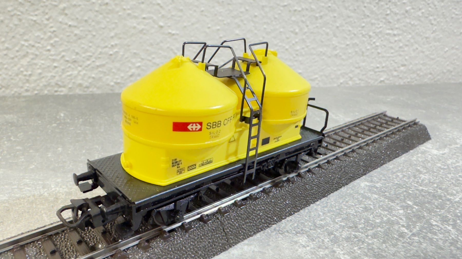 Märklin Modellini di ferrovie: Märklin UCS Staubsilowagen H0 / AC – Usato da Schlieren venduto da rat_lq6b 5