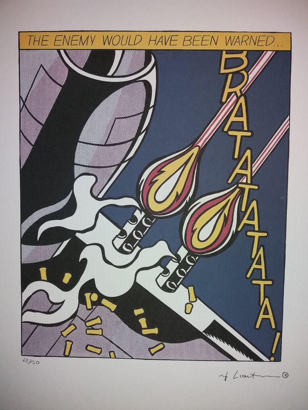 Foto & Immagini: KUNSTKLASSIK Roy Lichtenstein nur 150 Exp. Castelli Graphics – Usato da Welschenrohr venduto da Regool