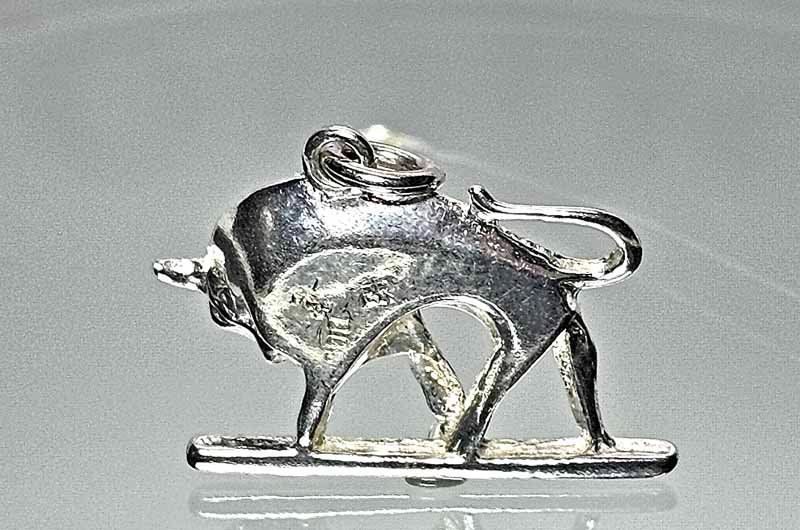 Anhänger: Silber anhänger Sternzeichen "STIER" – Neu (gemäss Beschreibung) aus Zug von urzeit 1