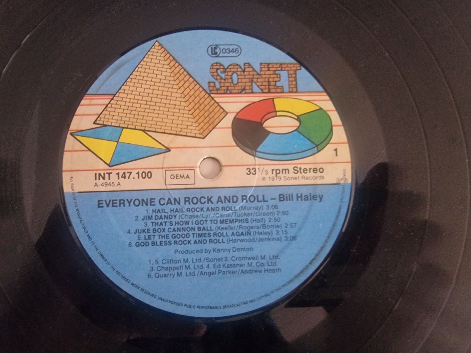 Schallplatten: Bill Haley & the Comets - Everyone can Rock and Roll – Gebraucht aus Pfaffnau von gunport 3