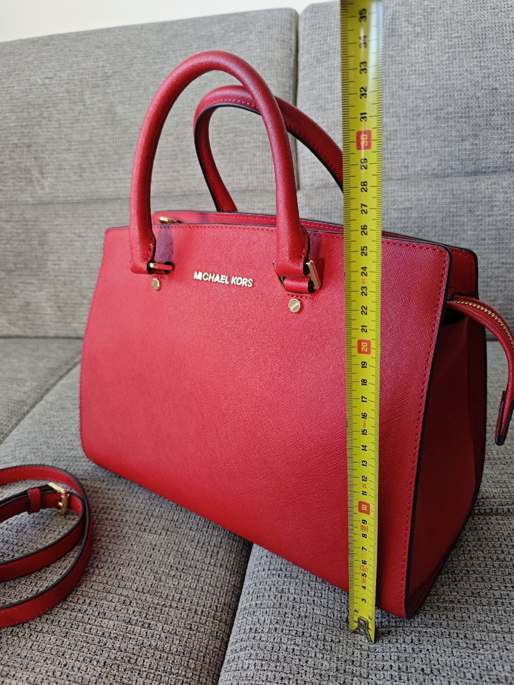 Michael Kors Borse da donna: Michael Kors Shoulder Bag Red 🍒 – Usato da Zürich venduto da alu_dzr7 3