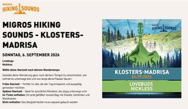 2 Tickets für Migros Hiking Sound - Klosters-Madrisa