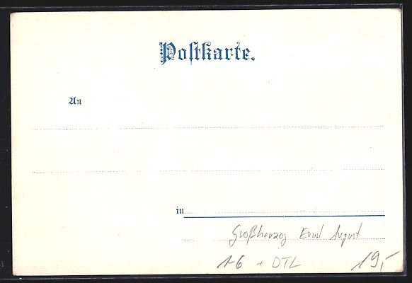 Cartes postales: Worms, Grossherzog Ludwig IV. von Hessen – D'occasion à Berlin par bartko-reher 1