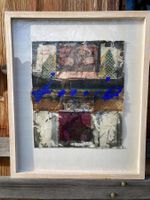 Original Abstract Collage, eventuell Peter Aeschbacher *1948