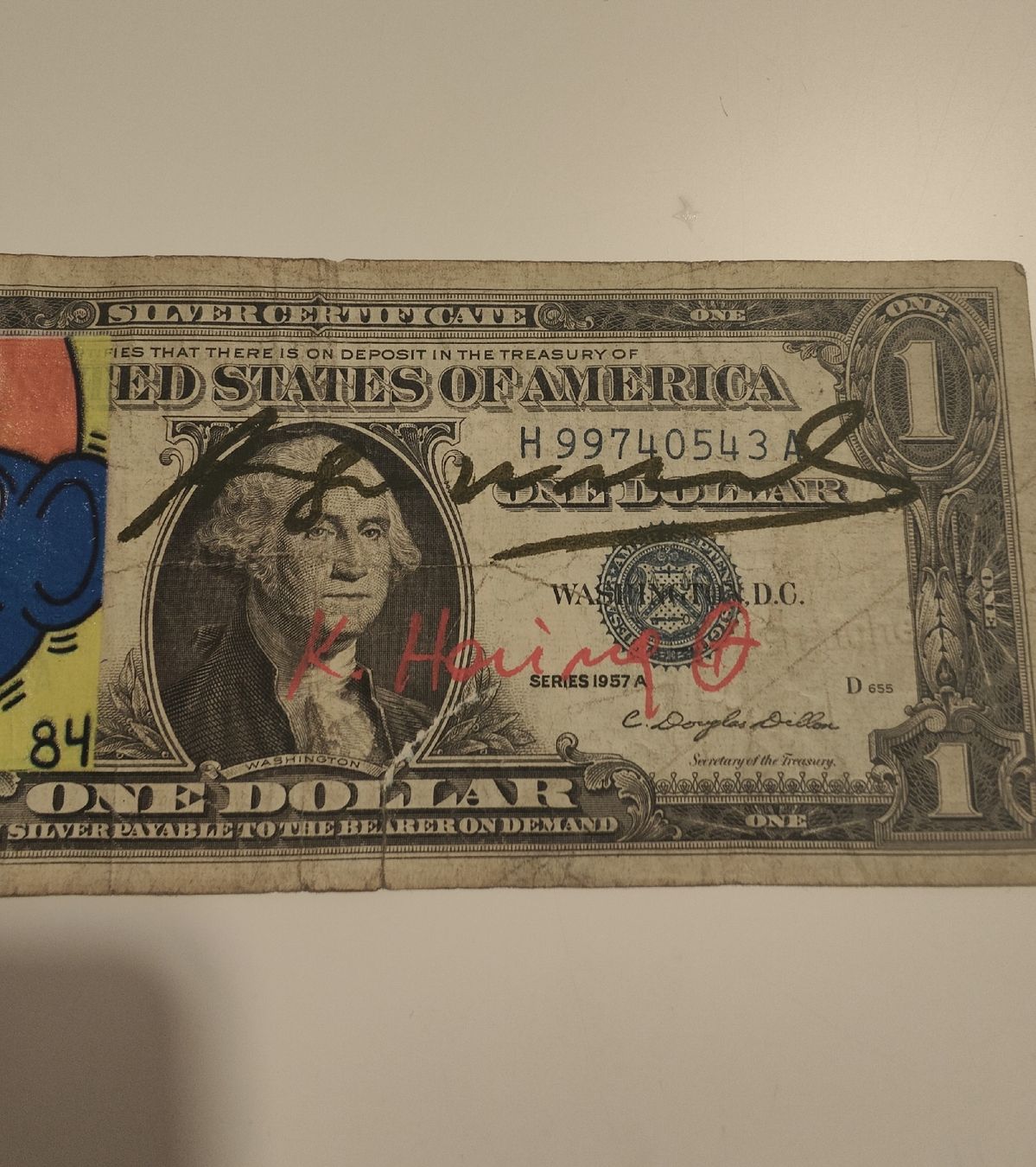 Foto & Immagini: Dollar Handsigniert Andy Warhol & Keith Haring – Usato da Oberglatt ZH venduto da c_ly 1