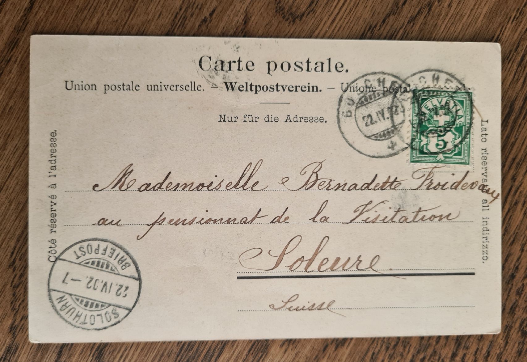 Cartoline postali: La Goule – Usato da Ebikon venduto da Donar50 1