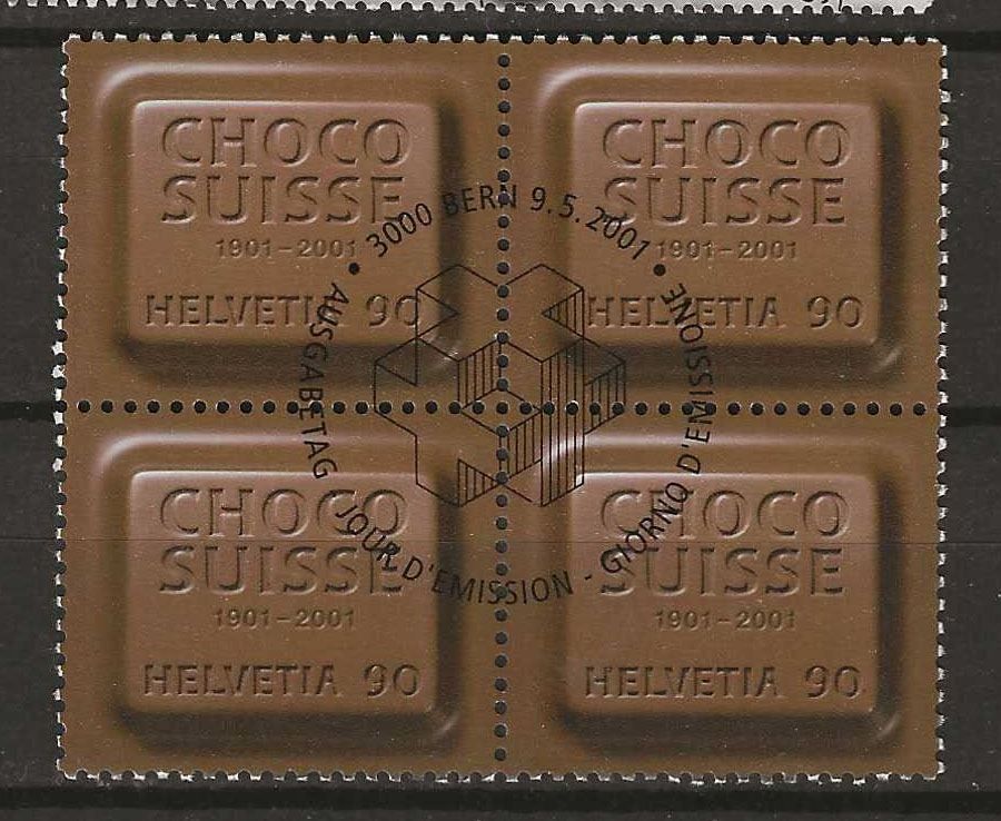 Tutti i francobolli: B1024 - Chocolat B4 1er jour – Usato da Trélex venduto da Phil_Albert