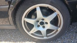 Saab Car line Alufelgen rar 17nrr