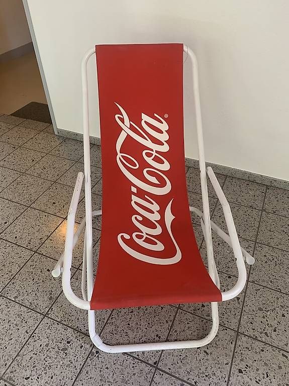 Liegen & Liegestühle: Cooler original Coca Cola Vintage Liegestuhl – Gebraucht aus Rothrist von Oddymanliane 2
