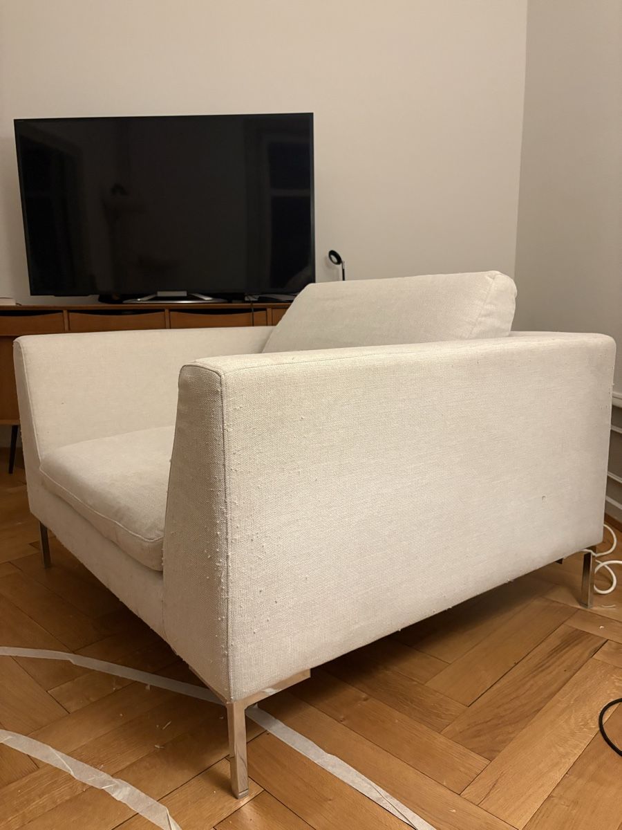 Interio Fauteuils: Sessel Weiss/Hellgrau – D'occasion à Basel par duri51 2
