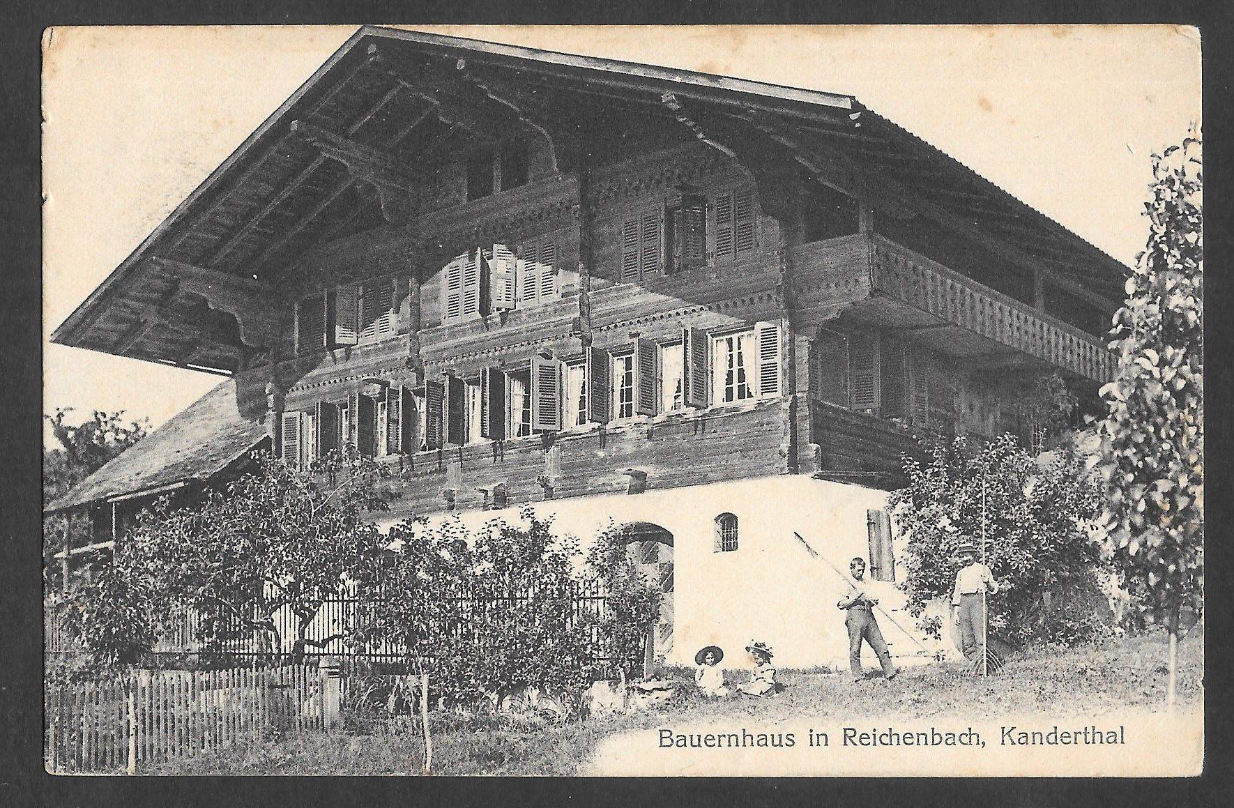 Cartes postales: Reichenbach Bauernhaus – D'occasion à Olten par clotaldi