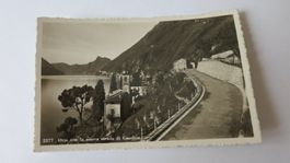 Oria con la nuova strada di Gandria - um ca. 1950