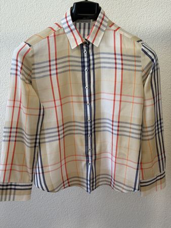 ETERNA Damenbluse, kariert, Gr. 36, sehr guter Zustand