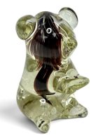 Figurine ours en verre soufflé de Murano – Vintage