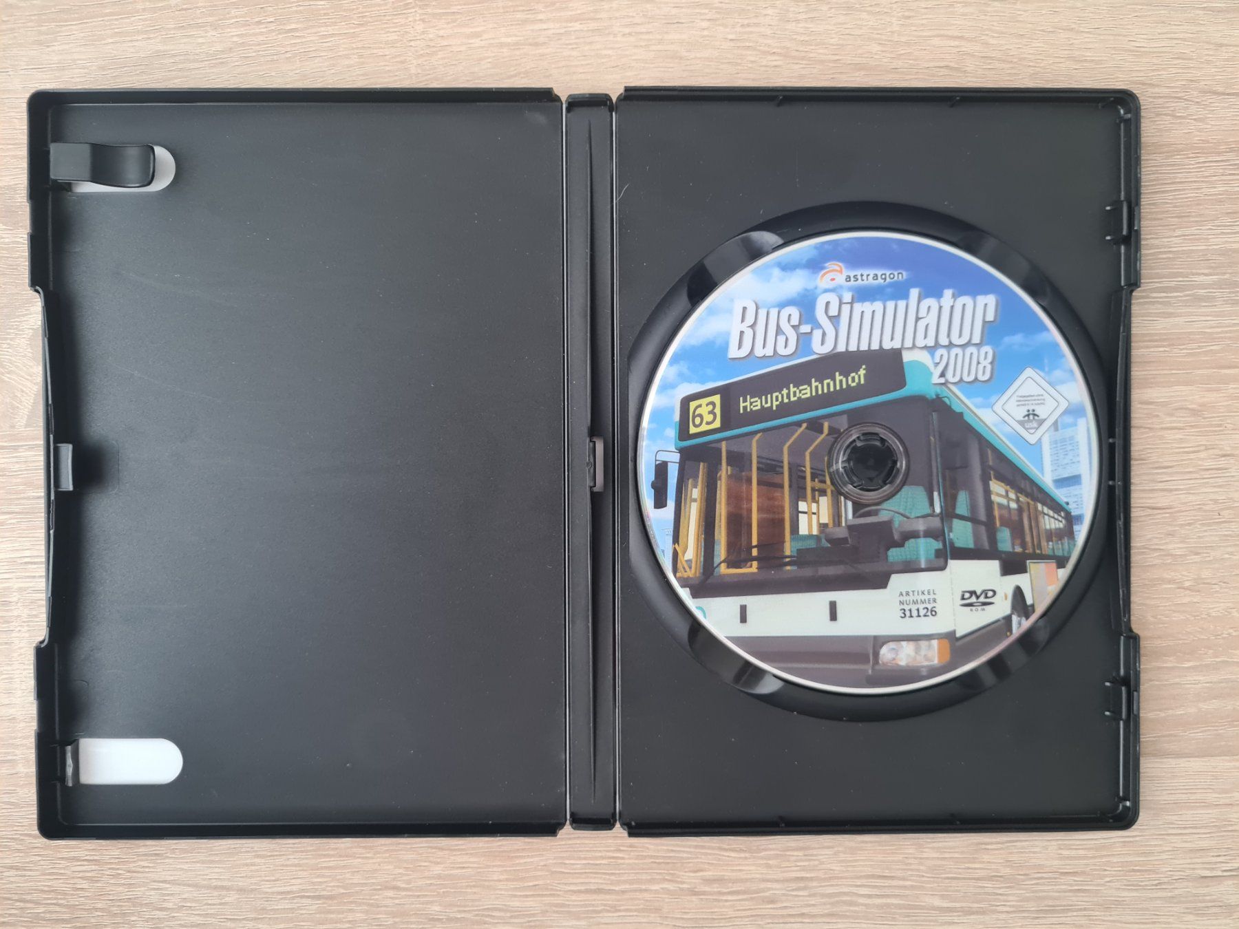Giochi: Bus-Simulator 2008 (German) - PC – Usato da Carouge GE venduto da Gasco 2