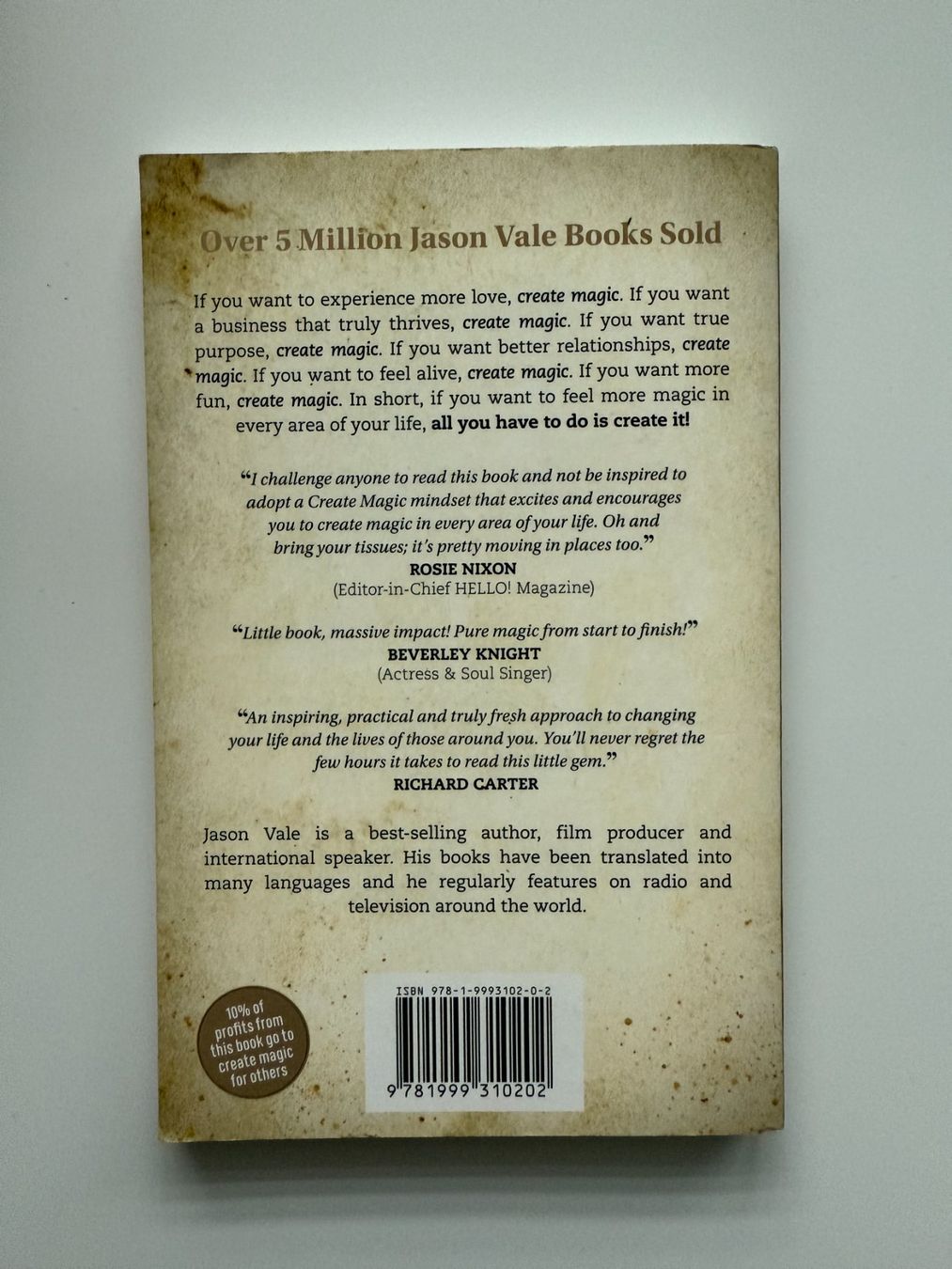 Libri: Create Magic book by Jason Vale – Usato da Zürich venduto da mei_wvq7 1