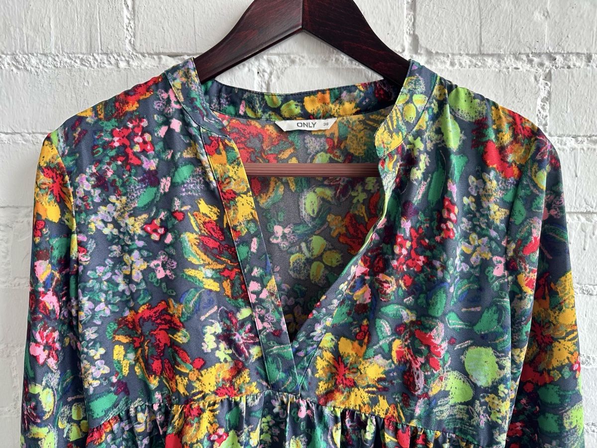 Only Kleider: Blumen Kleid von ONLY / Gr. 38 – Gebraucht aus Bern von Fraeuleinhonig 6