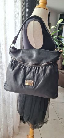 Sac Valentina cuir noir
