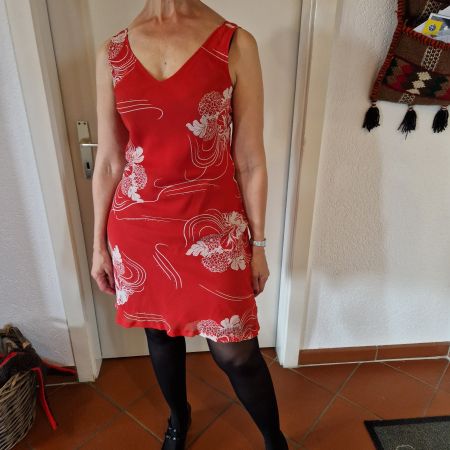 Superbe robe en soie taille S 36
