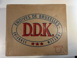 Karton Box aus den 60er Jahren "Brüsseler"