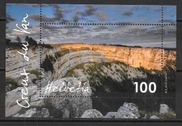 Sonderblock 1647 Creux du Van ** 7.9.2017