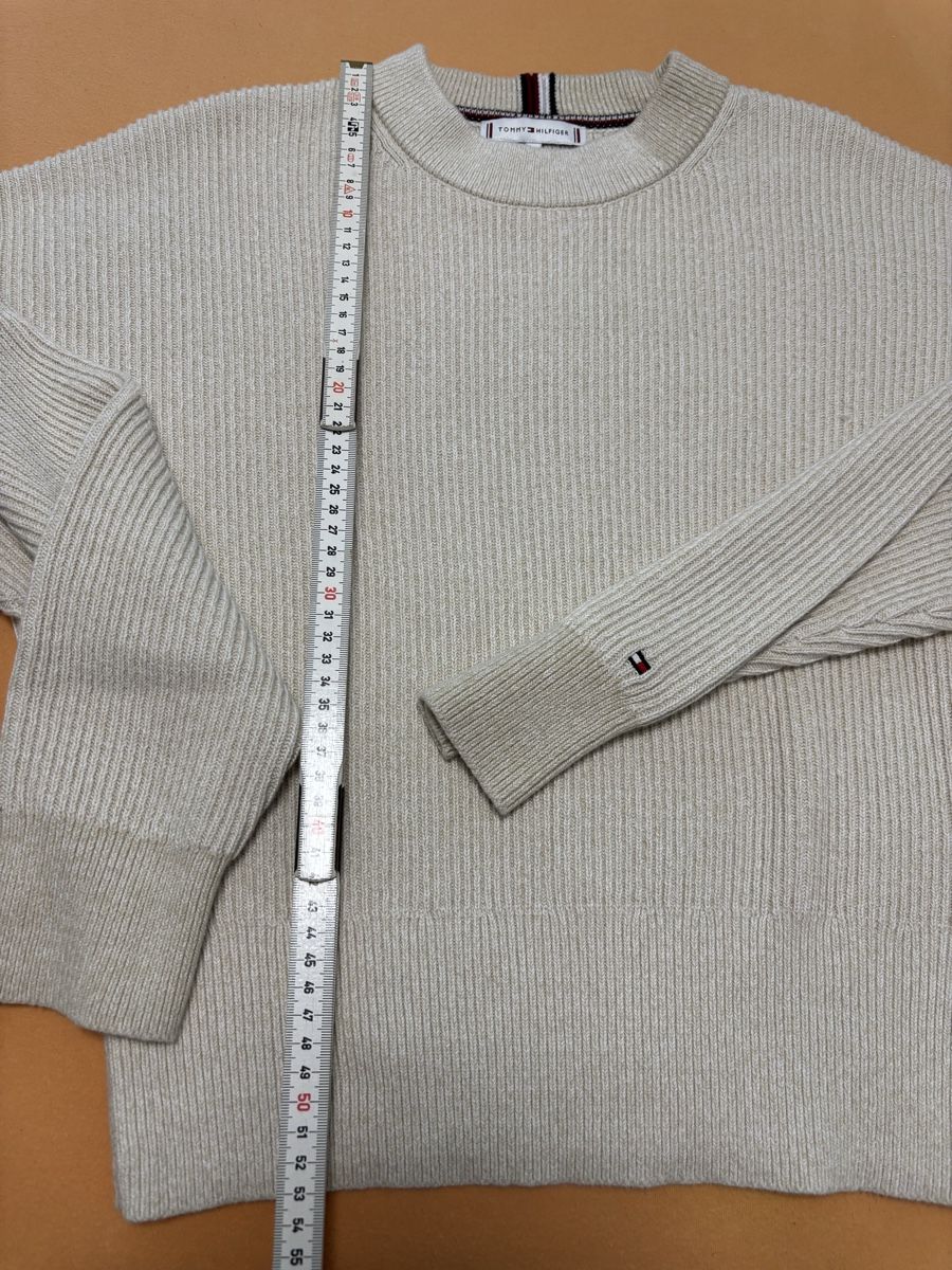 Tommy Hilfiger Maglioni & Felpe: Tommy Hilfiger Strickpullover, Beige, Gr. XS – Usato da Zollikerberg venduto da Jvac2 4