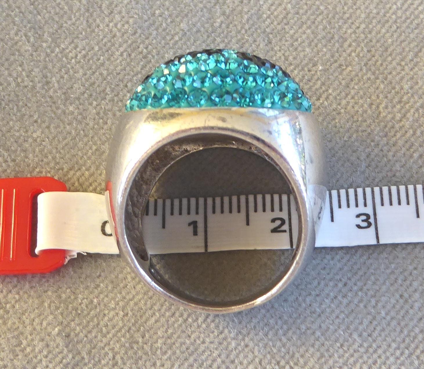 Ringe: Ring 925 mit synthetischen Steinchen – Gebraucht aus Muri AG von Lineli2020 3