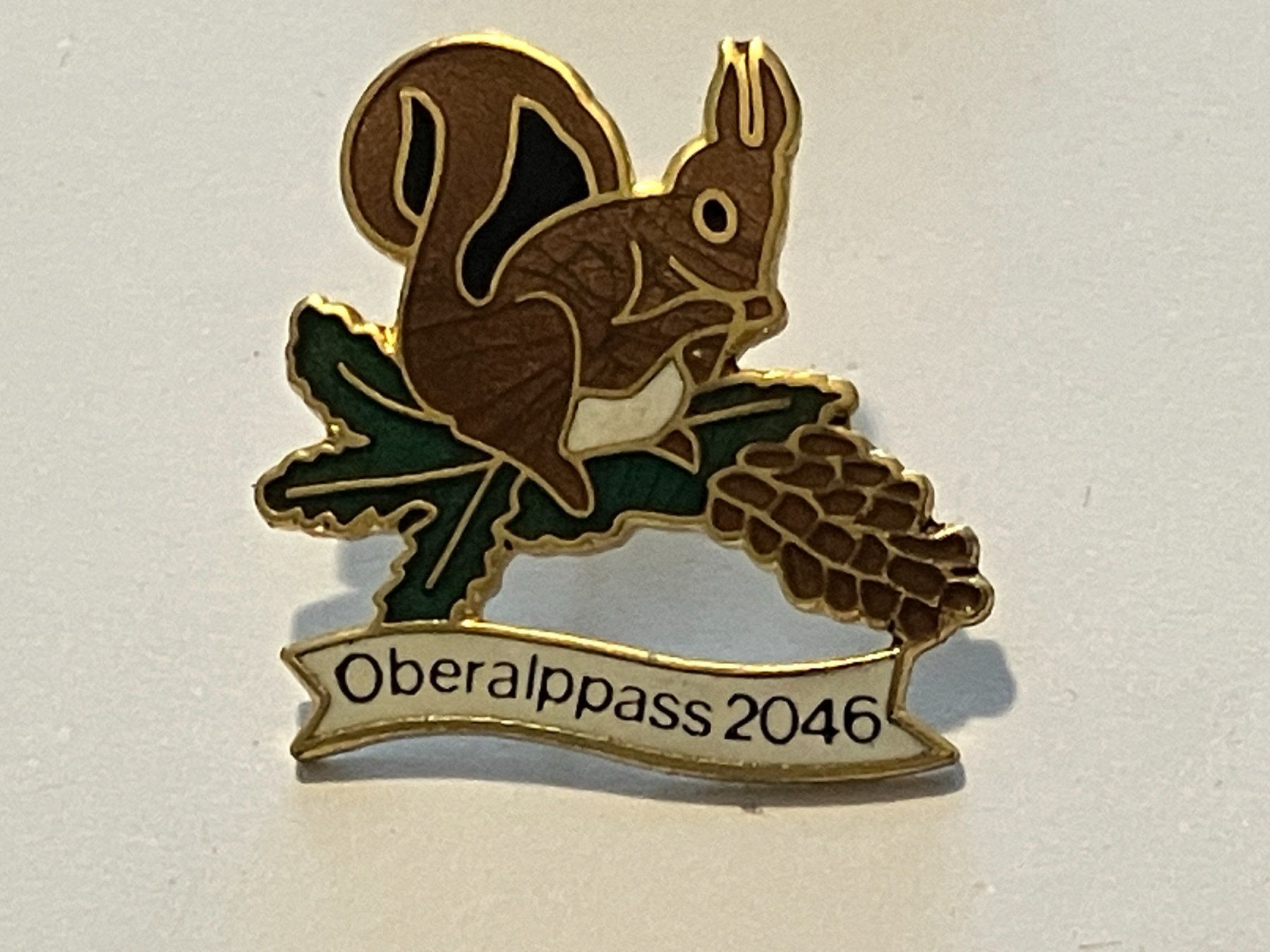 Placchette & Badge: 1 Pin Oberalppass 2046 – Usato da Basel venduto da djwwpp