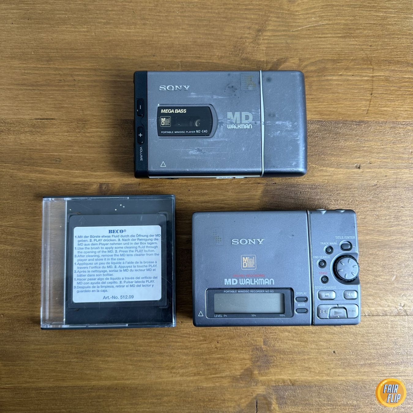 Lecteur media portable: Sony MD Walkman Set – Défectueux à Luzern par fairflip
