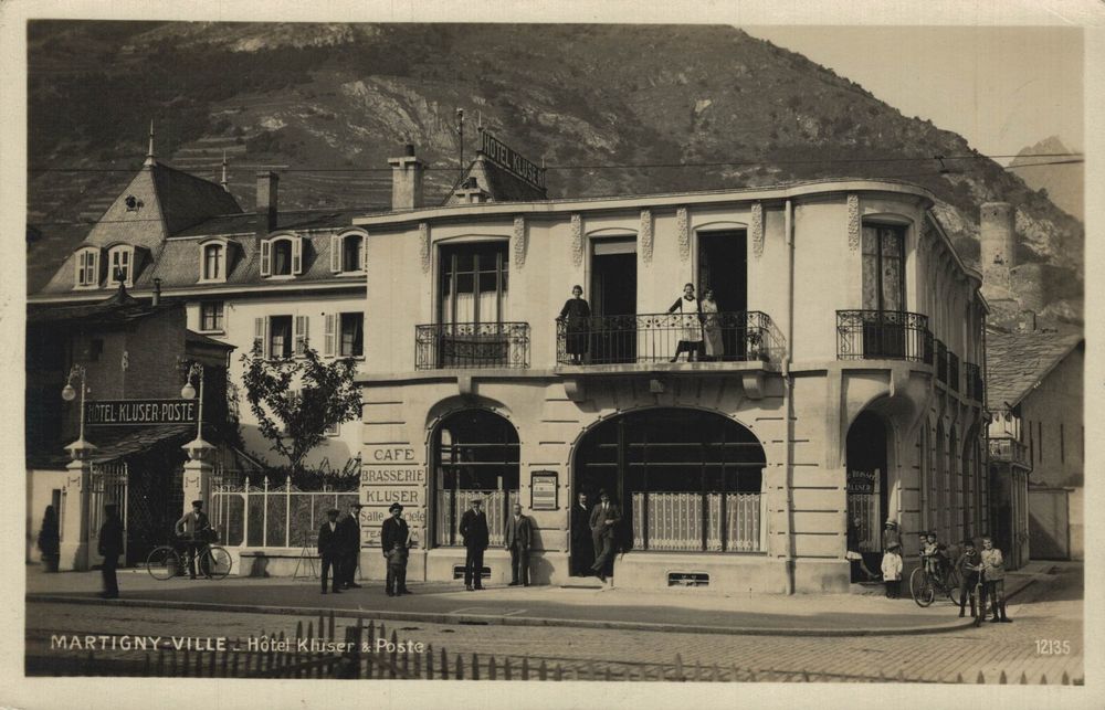 Martigny Ville, Hôtel Klüser & Poste Kaufen auf Ricardo
