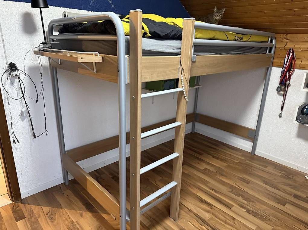 Letti: Hasena Hochbett 90x200cm – Usato da Schwarzenegg venduto da aisha95