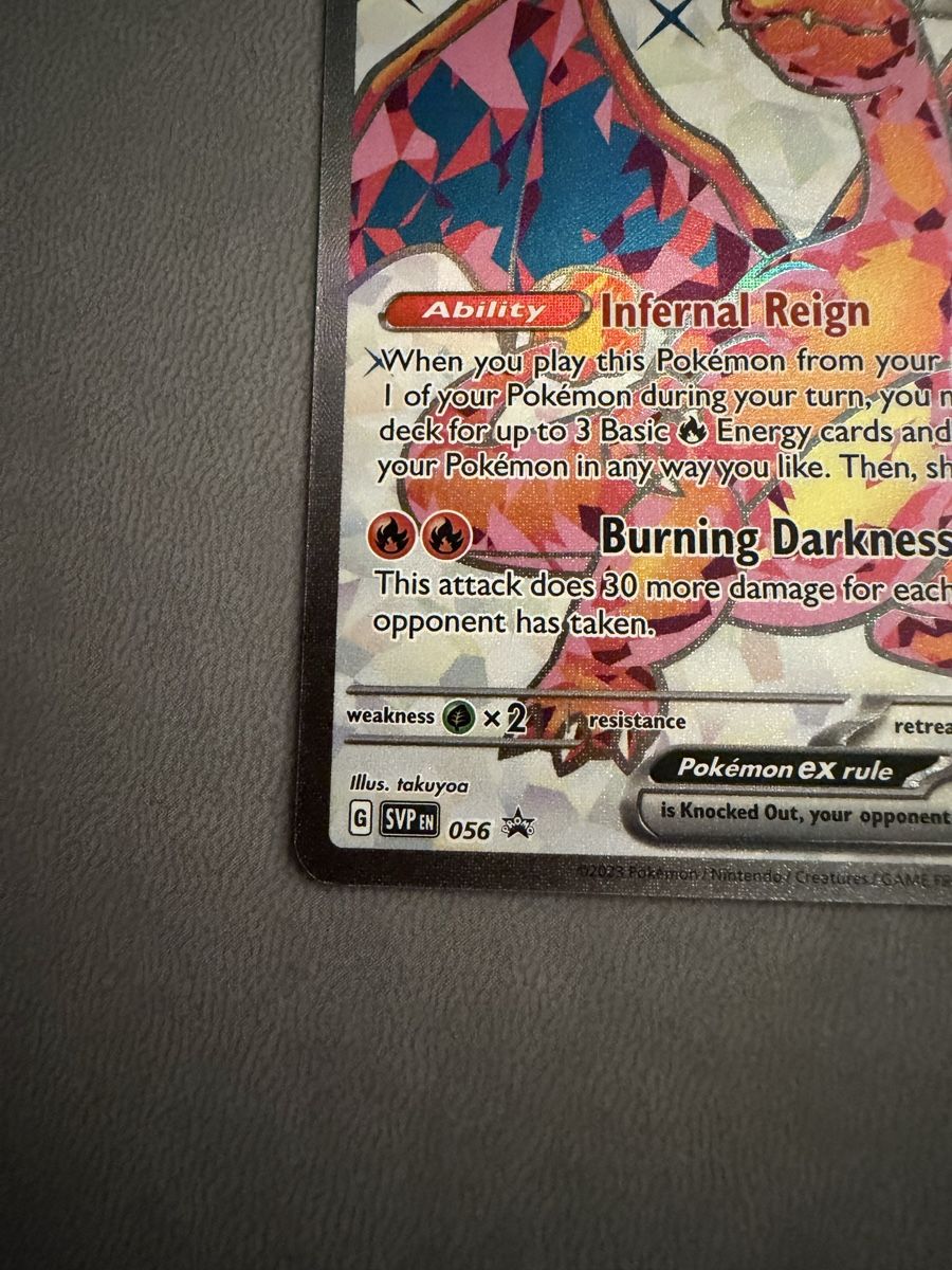 Pokémon Carte collezionabili: Charizard (SVP 056) – Usato da Biel/Bienne venduto da SeeLoewe55 5