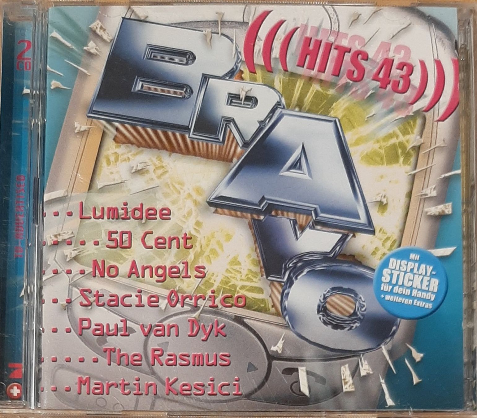 CDs: Bravo Hits 43, Doppel CD, 2003, Hit Compilation, Sampler – Gebraucht aus Amriswil von