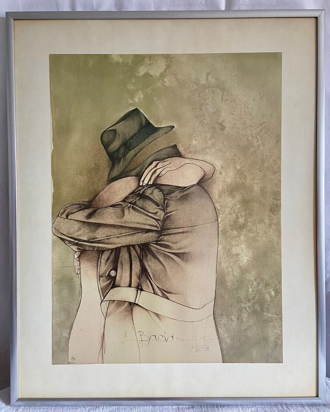 Foto & Immagini: Bruno Bruni - Reproduktion gerahmt - il Bacio – Usato da St. Gallen venduto da cibello