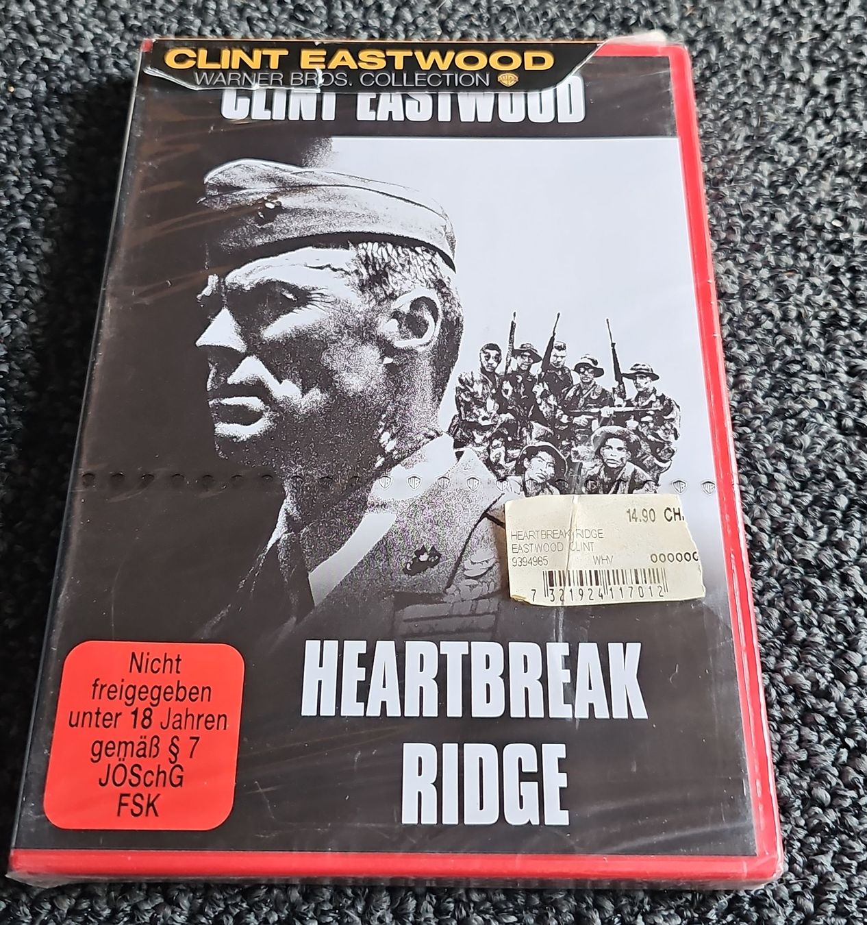 Tutti i DVDs: DVD Heartbreak Ridge Neuverpackt – Nuovo e nell'imballaggio originale da Ruswil venduto da jan_bxl5