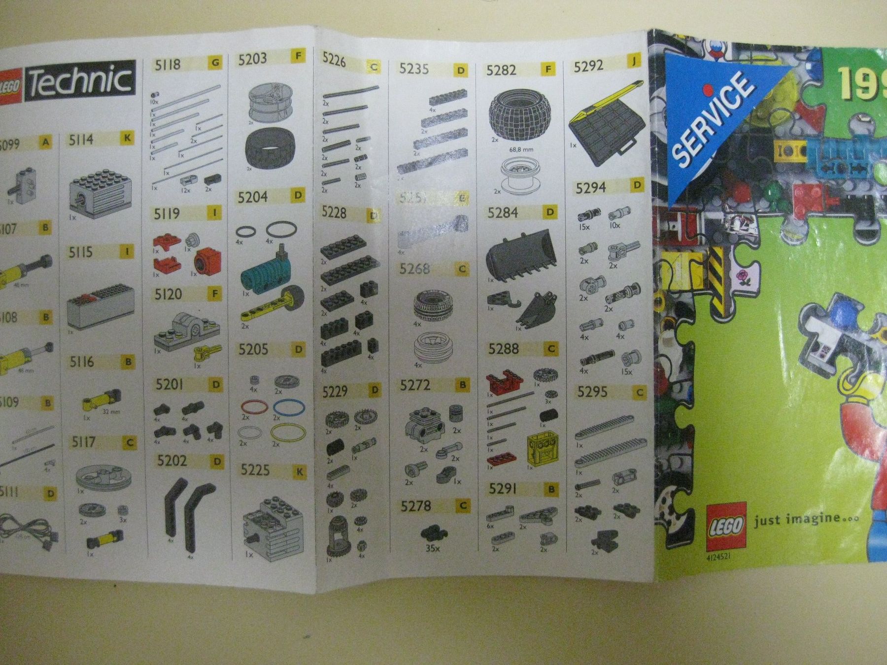 Legoland Kit di costruzioni: LEGO Legoland SERVICE Katalog 1999 – Usato da Münchenbuchsee venduto da suisse-schweiz 3