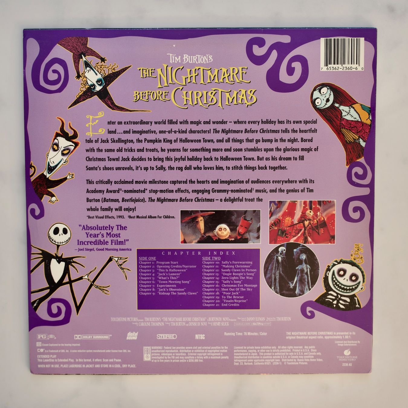 Alle DVDs: The Nightmare Before Christmas (1993) – Gebraucht aus Zürich von sgmiles 1
