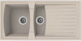 Respekta Boston Spüle 100x50 beige