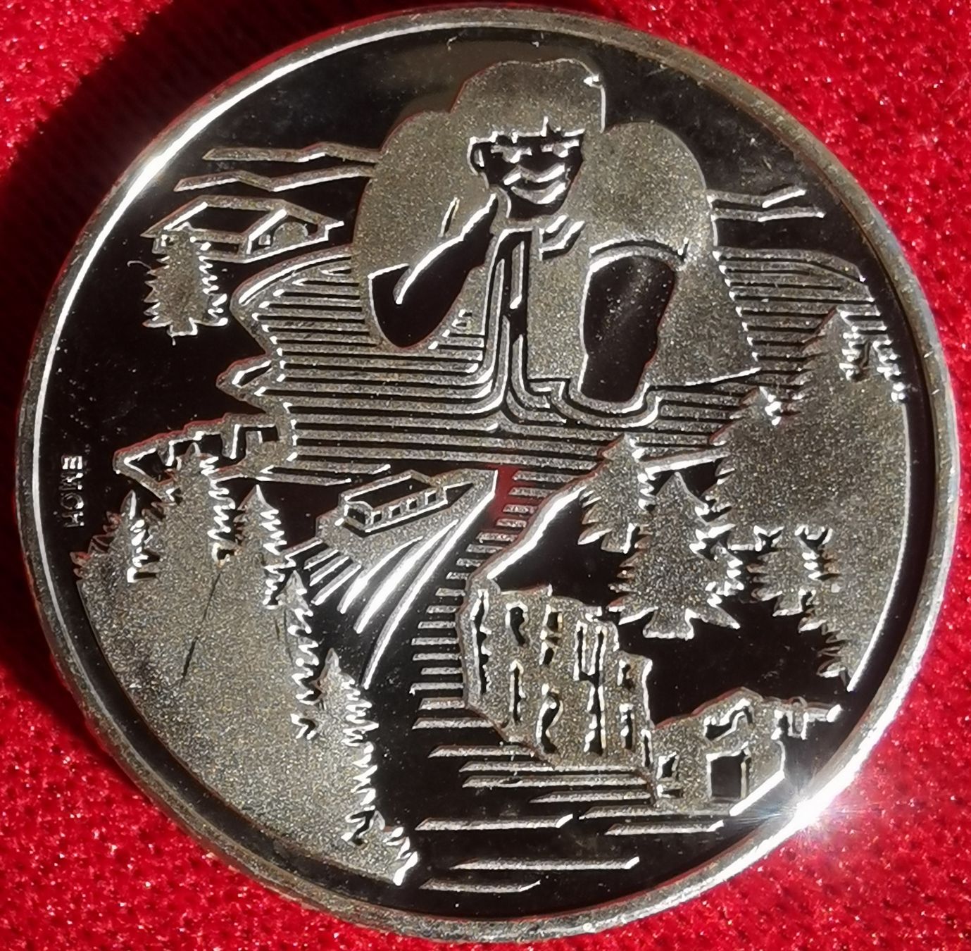 Tutti le monete: 20 Franken 1996 Riese Gargantua Silber – Usato da Küssnacht am Rigi venduto da Gold_und_mehr