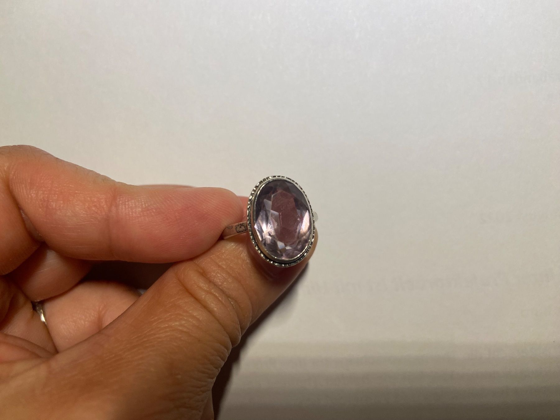 Anelli: Art Deco Amethyst Silber Ring mit Stempel 1930 – Usato da Niederhasli venduto da YHHC 6