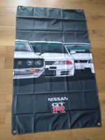 Nissan GTR Modelle Flag 150cm x 90cm