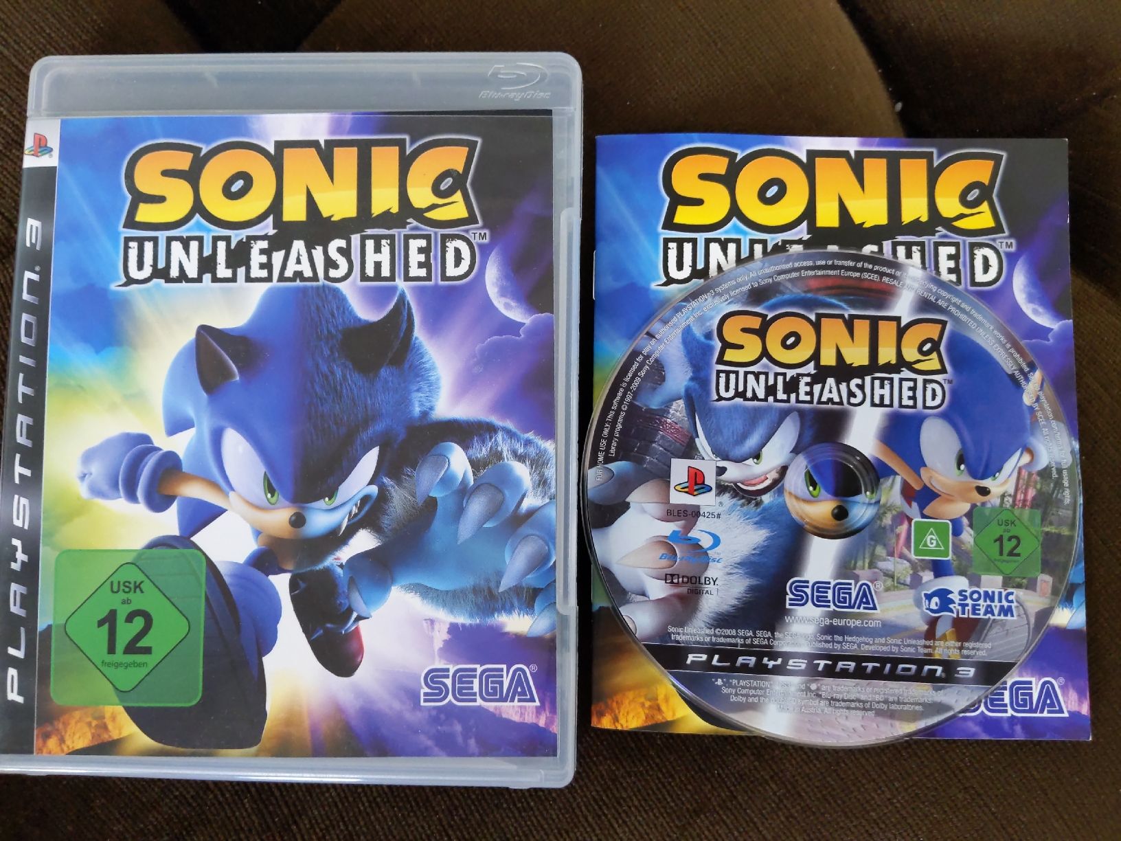 Sony Spiele: Sonic Unleashed PS3 – Gebraucht aus Unterseen von ain_h852