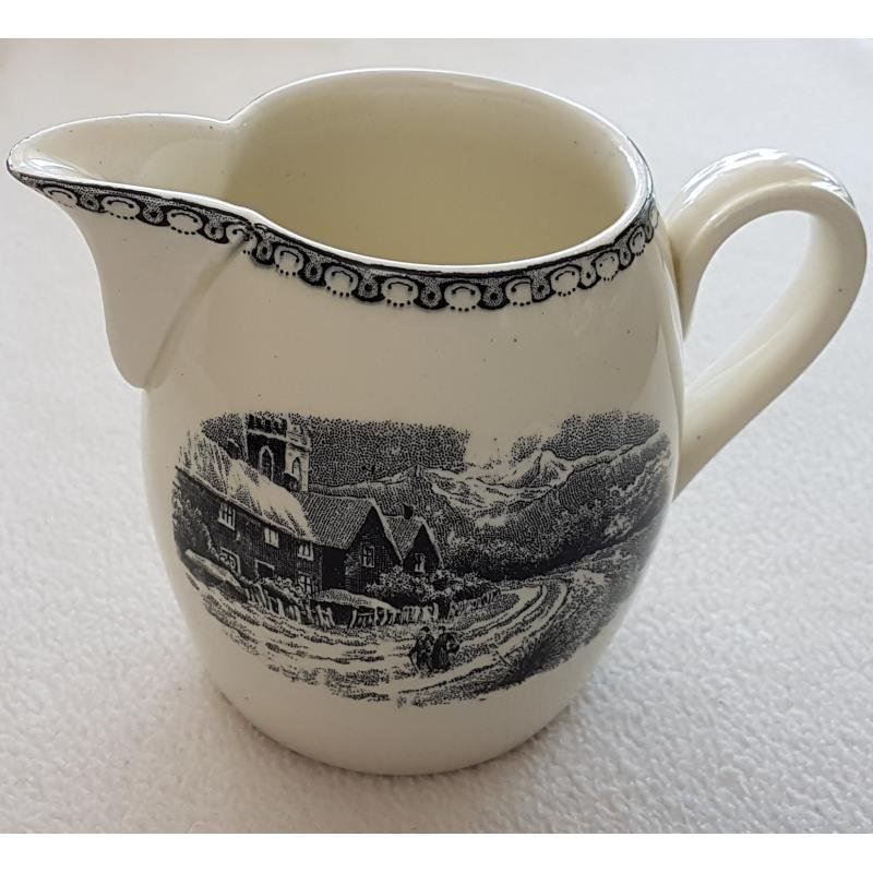Karaffen: Milchkännchen Landschaft um 1945 – Gebraucht aus Kaltbrunn von Lexus3